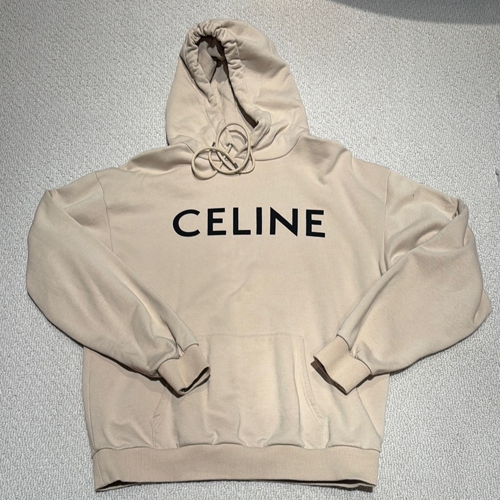 Celine Beige Hoodie